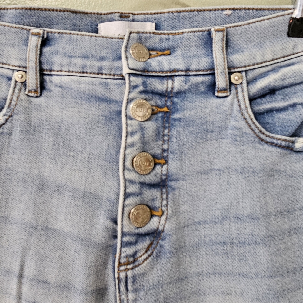 LOFTbutton down jeans - Picture 2 of 4